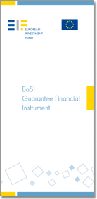 EaSI Guarantee Financial Instrument - leaflet for intermediaries