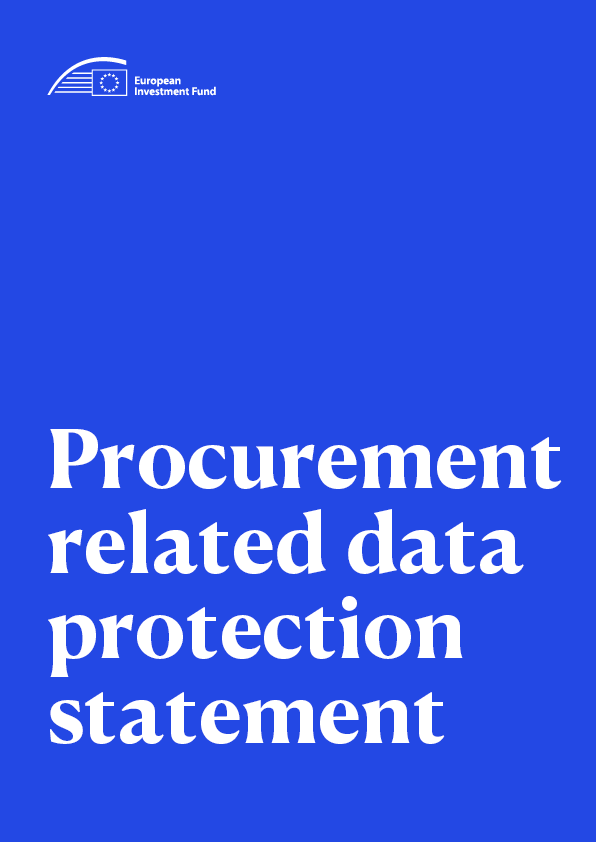 Data Protection Statement Procurement
