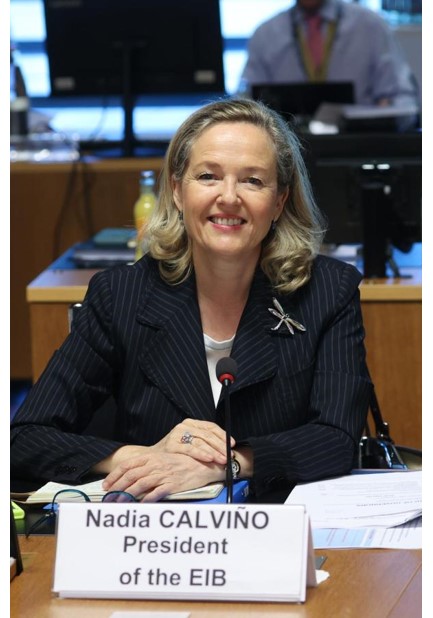 EIB Group President Nadia Calviño