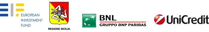 logos JEREMIE Sicily BNL UniCredit